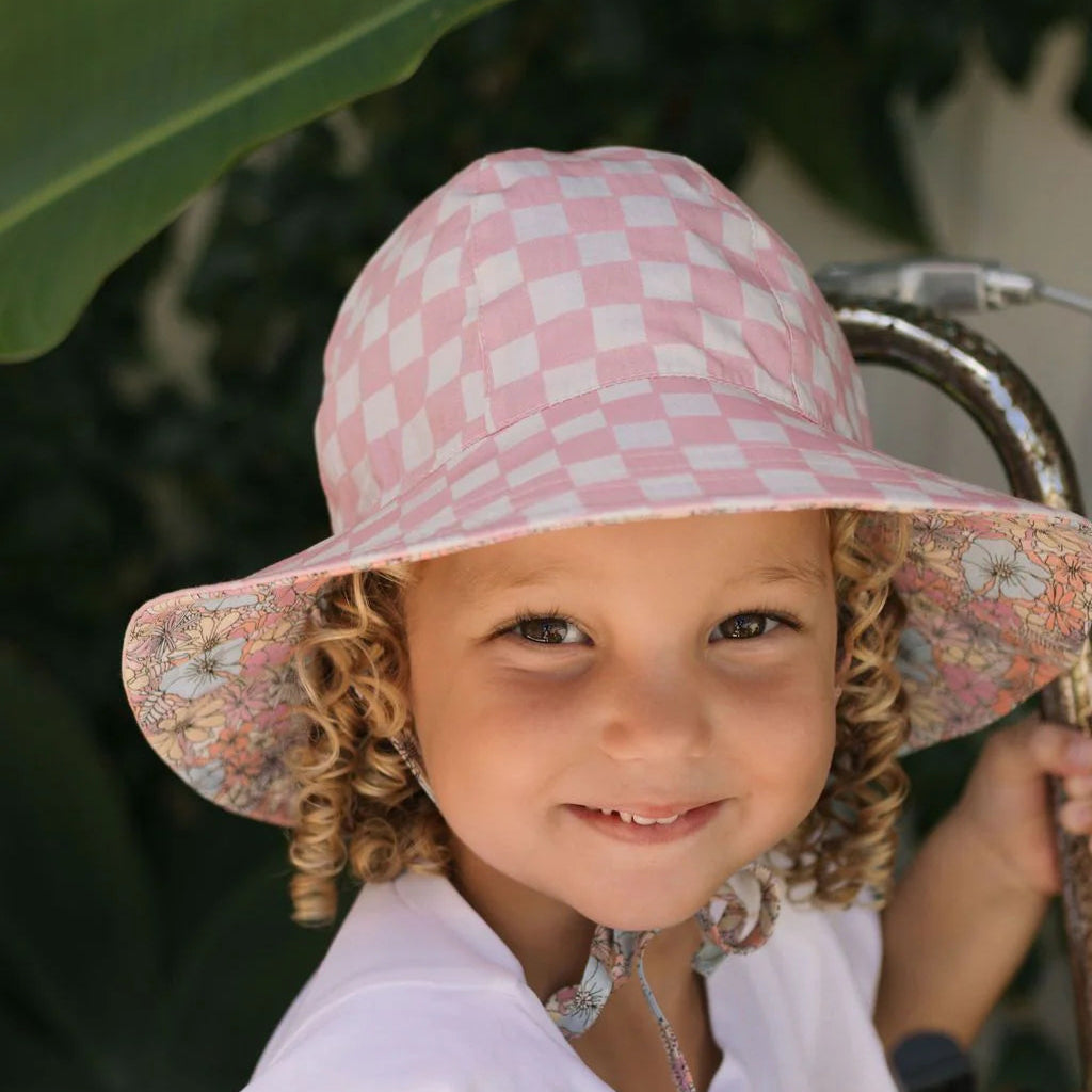 Sombrero Reversible Ala Ancha - Yasmine