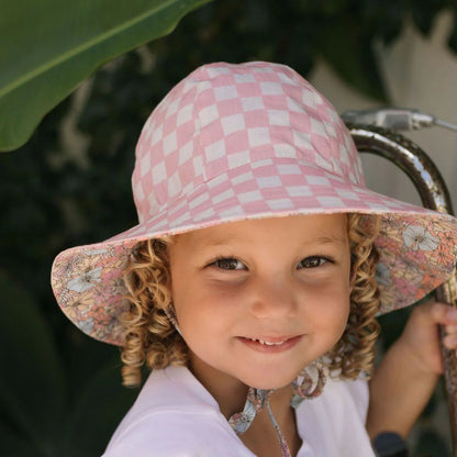 Sombrero Reversible Ala Ancha - Yasmine