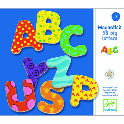 Juego con Imanes - 38 Letras Grandes