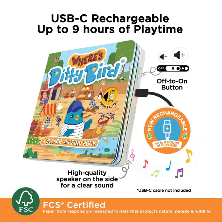 Ditty Bird - ¿Dónde está Ditty Bird? en Ingles