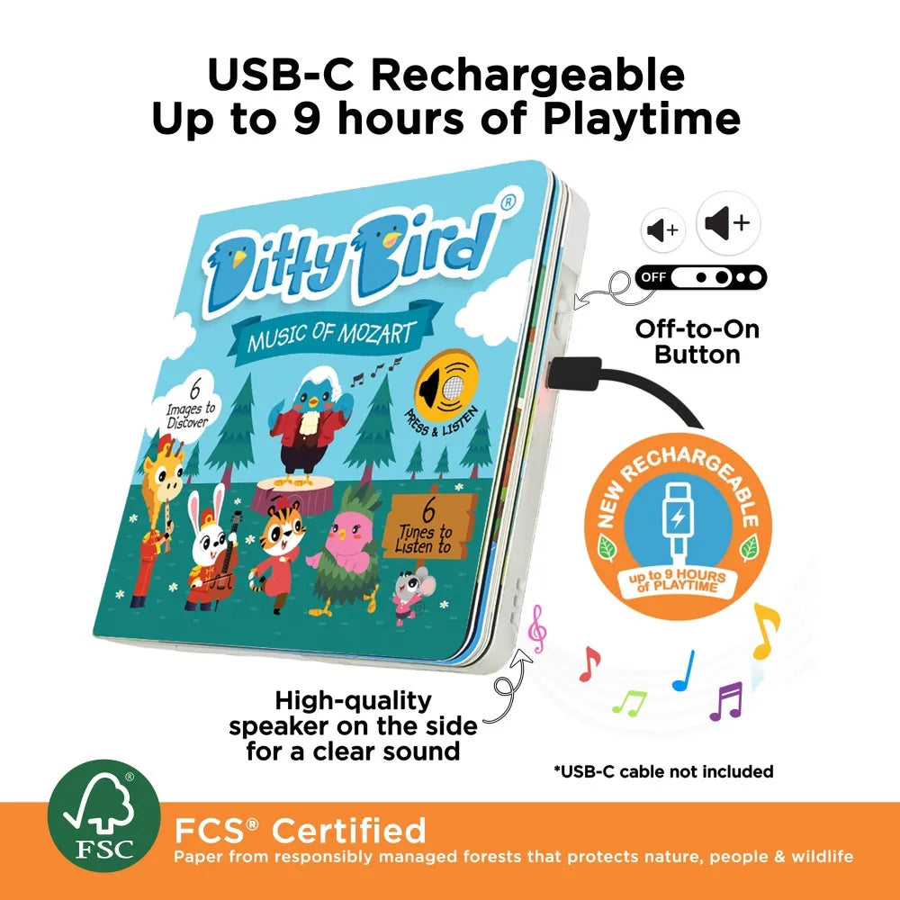 Ditty Bird - Música Clásica de Mozart