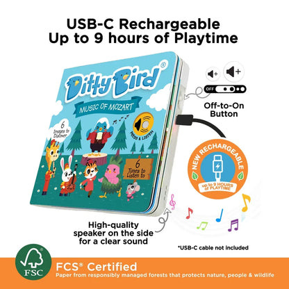 Ditty Bird - Música Clásica de Mozart