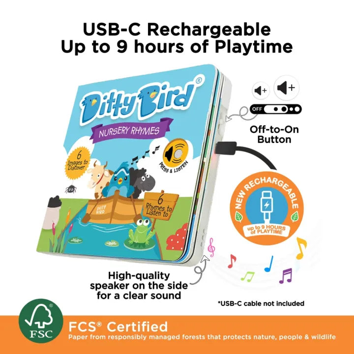 Ditty Bird - Rimas Infantiles en Ingles