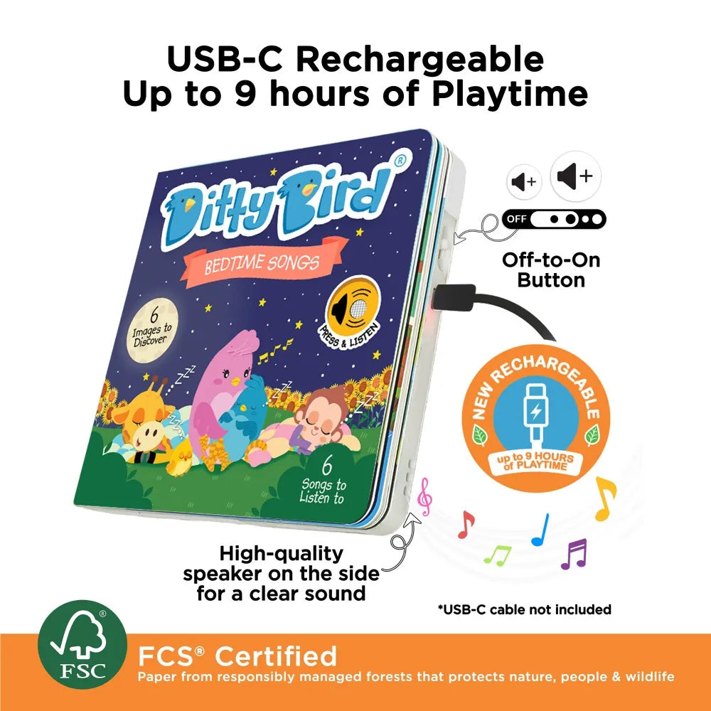 Ditty Bird - Canciones para Dormir en Ingles
