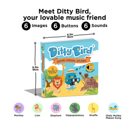 Ditty Bird - Sonidos de Animales Safari