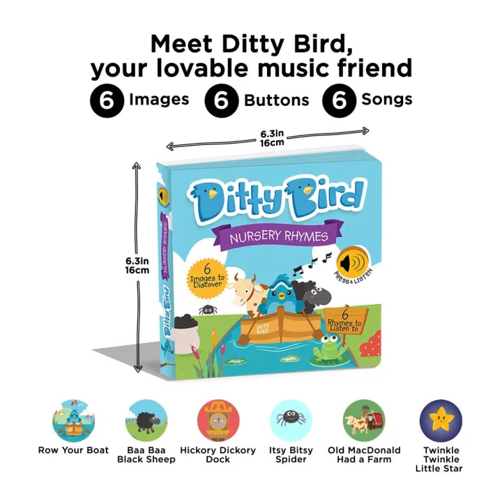 Ditty Bird - Rimas Infantiles en Ingles