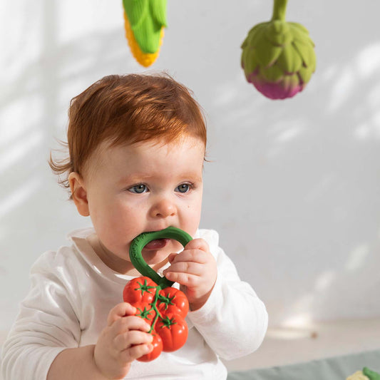 Mordedor Juguete - Tomato Rattle Toy