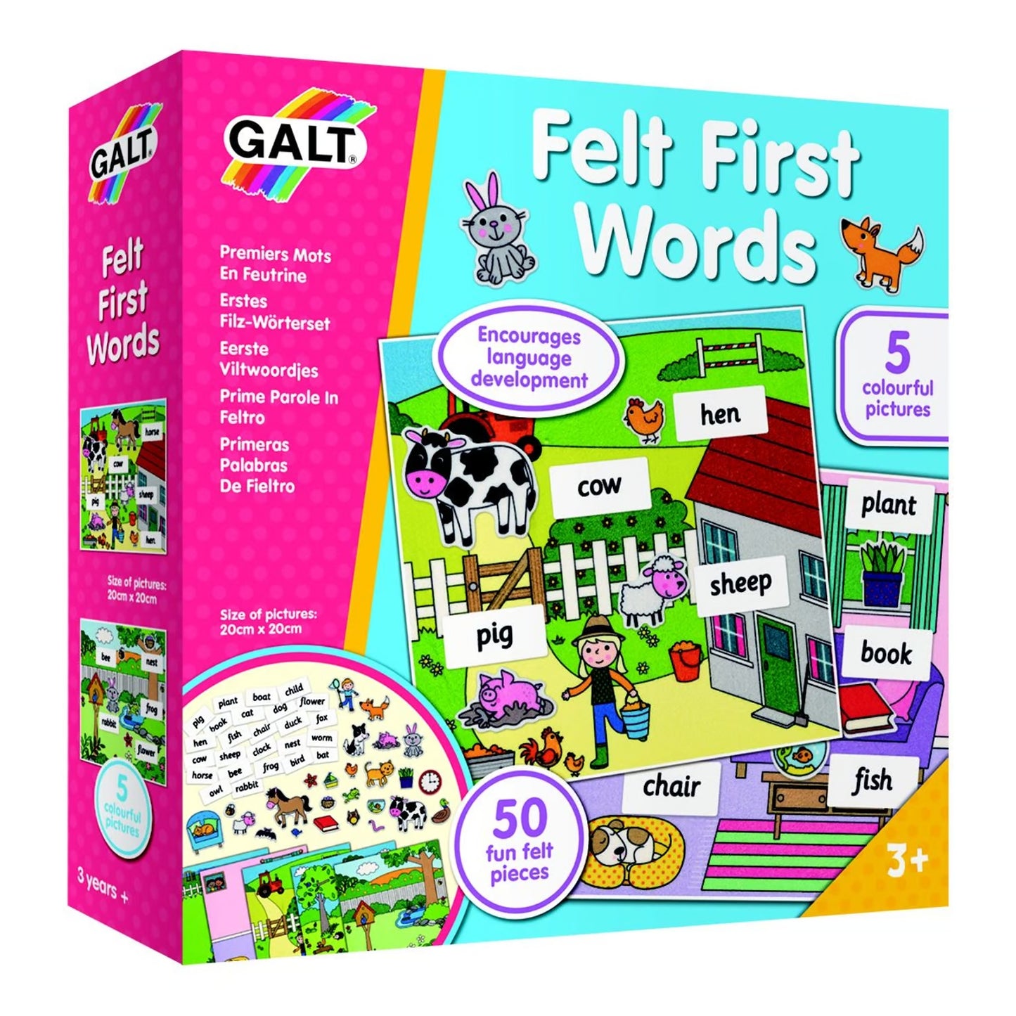Felt First Words